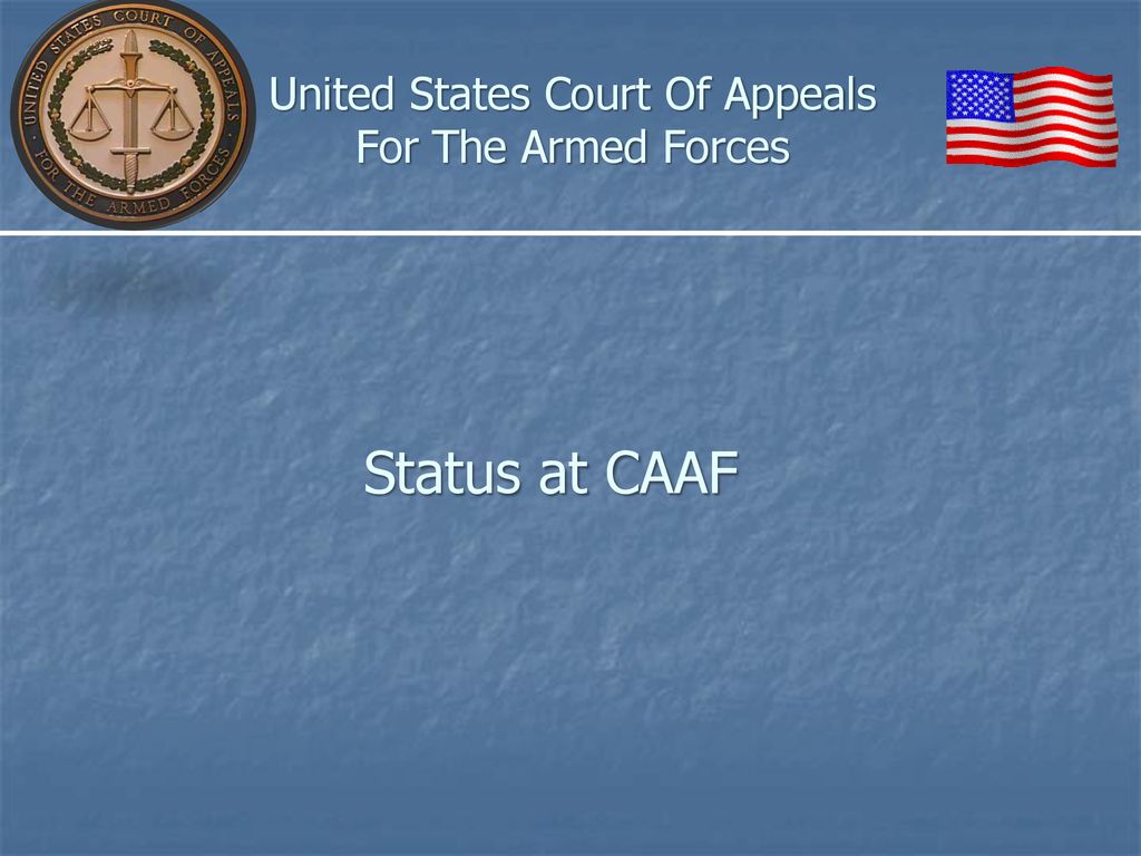United States Court Of Appeals For The Armed Forces