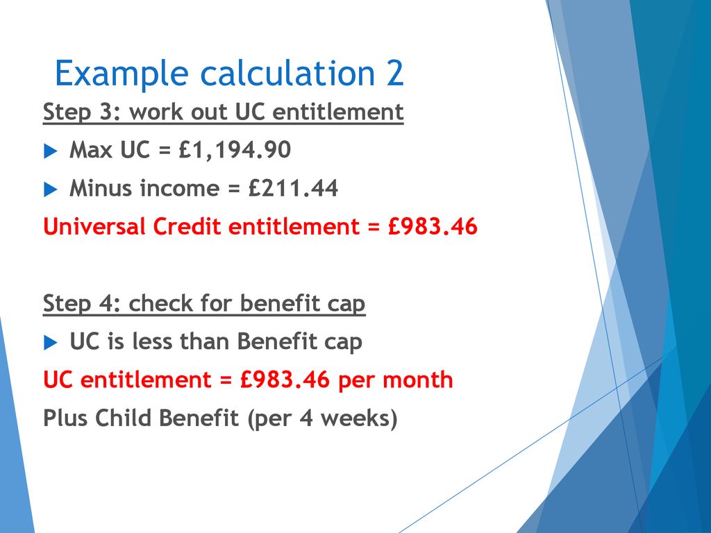 benefit cap examples