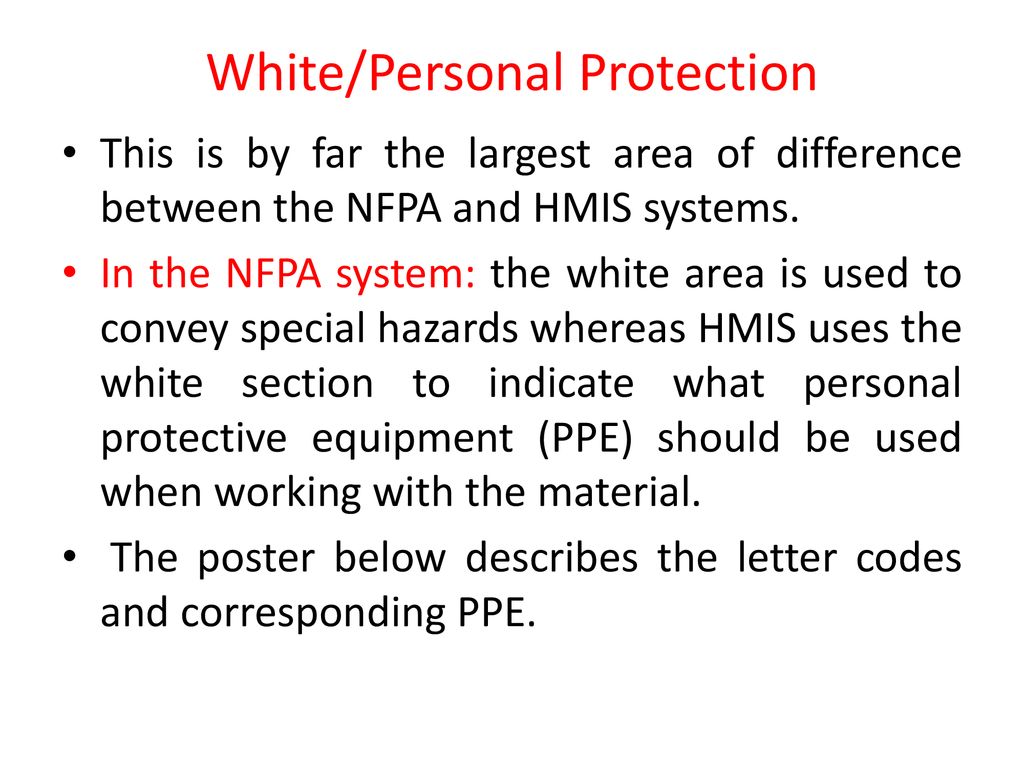 Hmis white section