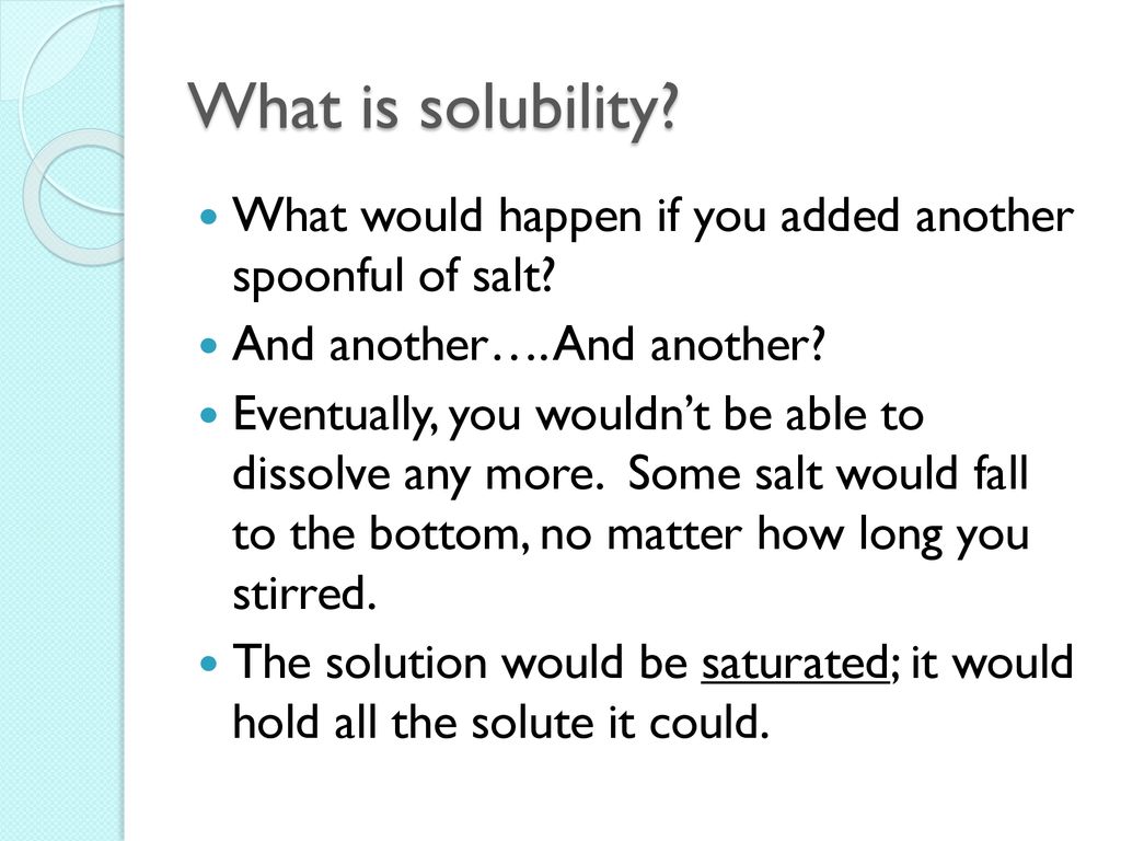 Do Now Define the following words Solute Solvent Solution ppt download