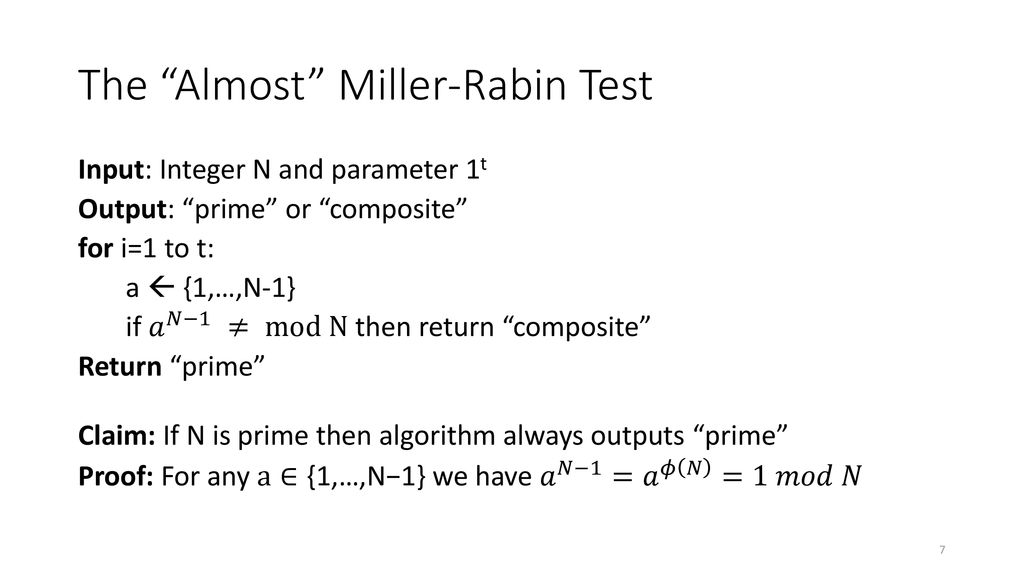 Topic 24 Finding Prime Numbers Rsa Ppt Download