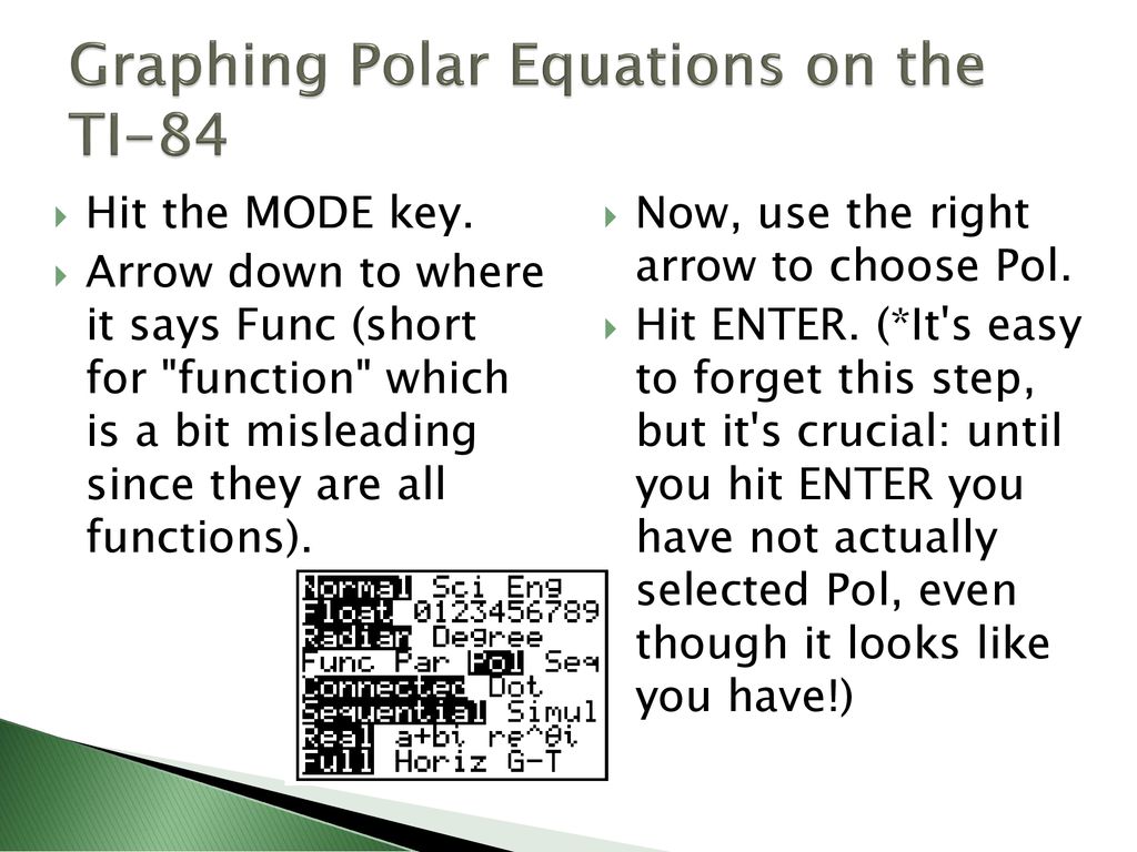 Polar Coordinates Graphs of Polar Equations ppt download