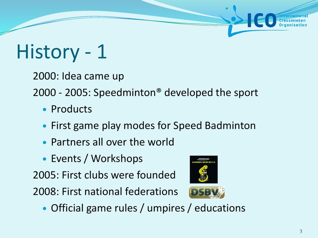 Tournament Software system for players International Crossminton Organisation