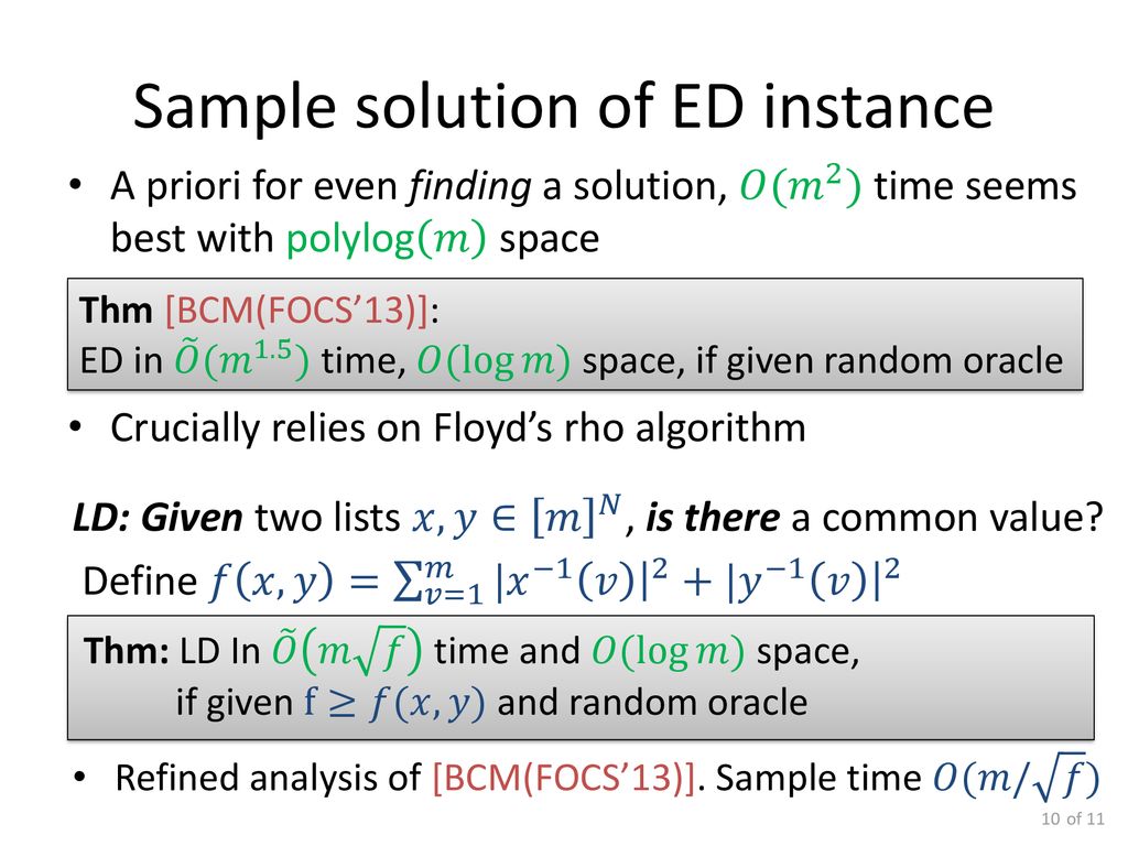 Faster Space Efficient Algorithms For Subset Sum Ppt Download