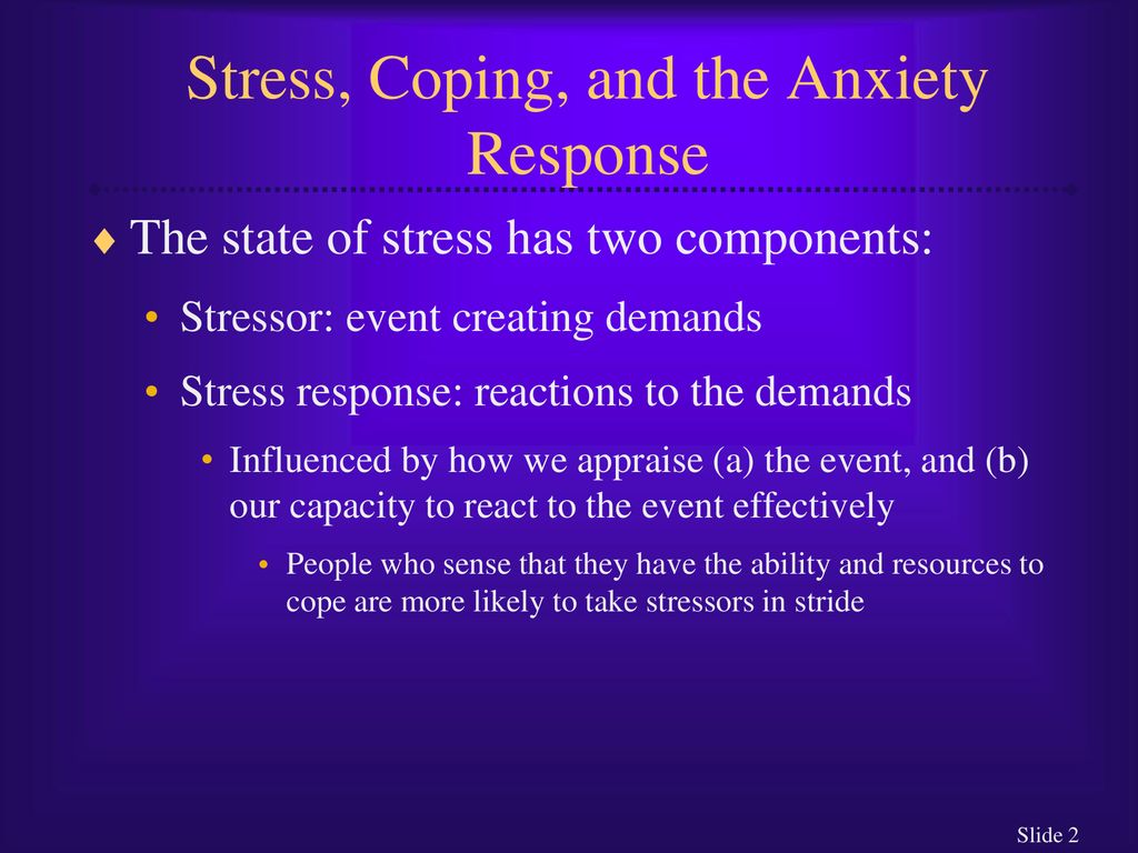 Chapter 6 Stress Disorders - Ppt Download