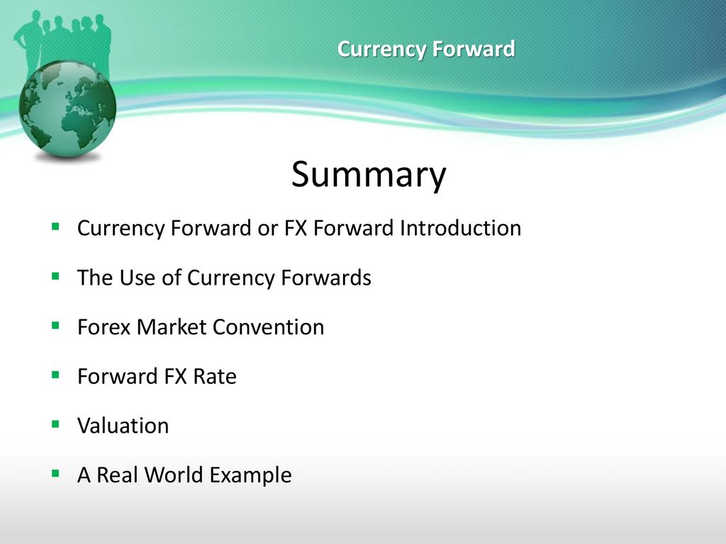 Currency Forward Or Fx Forward Difinition And Pricing Guide Ppt - 