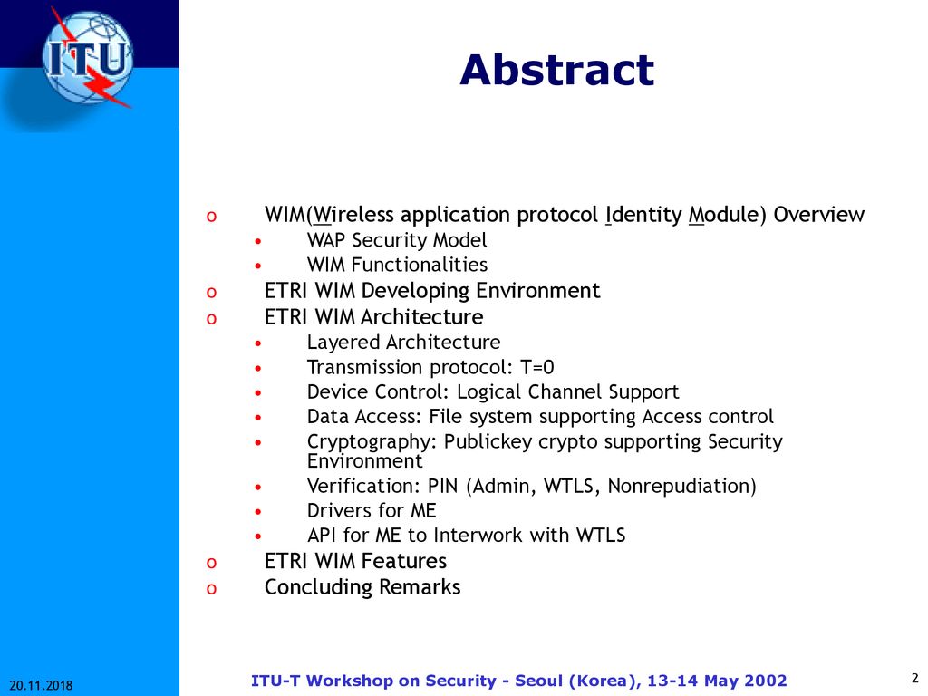 Design Experience Of Wap Identity Module For M Commerce Ppt Download