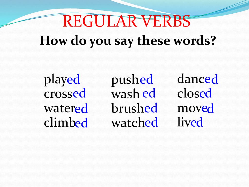 Close ed. Regular verbs. Wordplay примеры. Close verb. Open close watch Wash Play в разных временах.