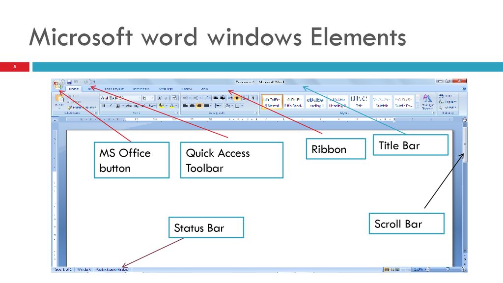 Window elements. Майкрософт ворд. Программа MS Word. MS Word (ОС Windows).. Программа Майкрософт ворд.