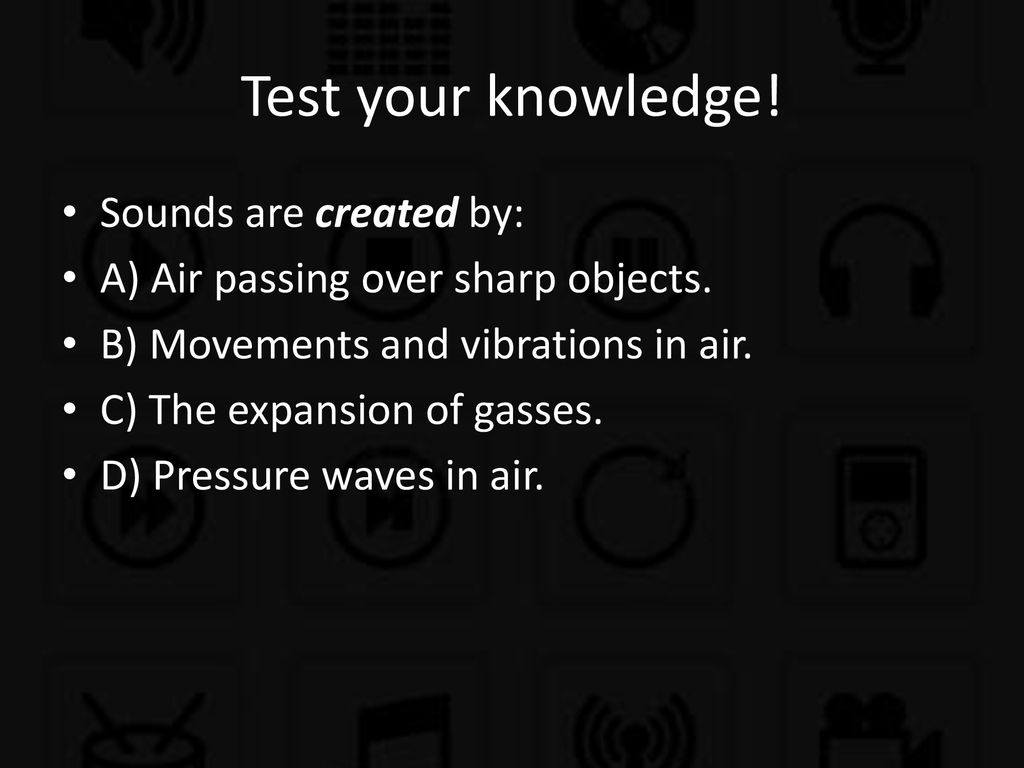 Sound Energy Making Sound. - ppt download