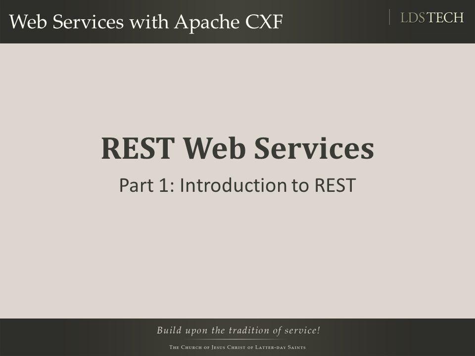 Web Services With Apache Cxf Ppt Download