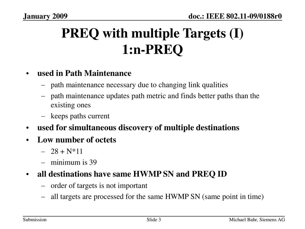 1 preq n targets versus n preq 1 target ppt download