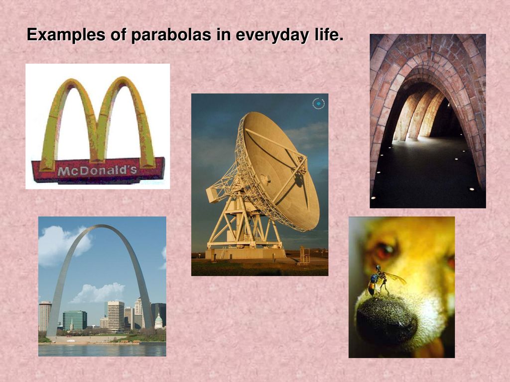 Parabola Real Life Examples