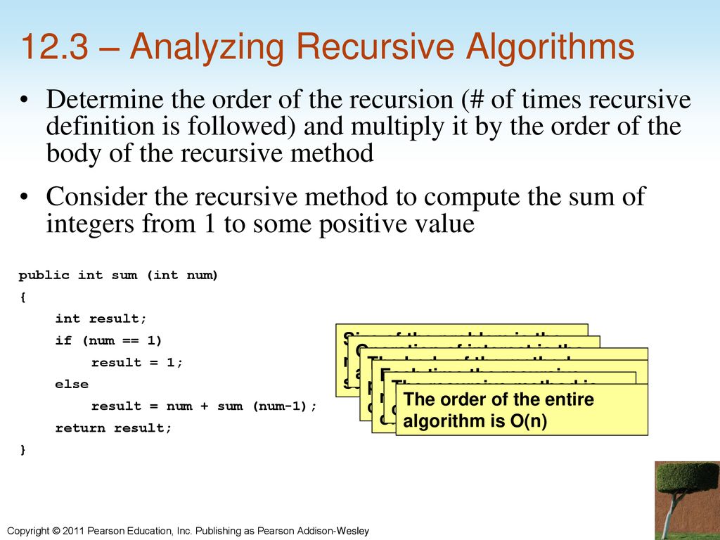 Chapter 12: Analysis of Algorithms - ppt download