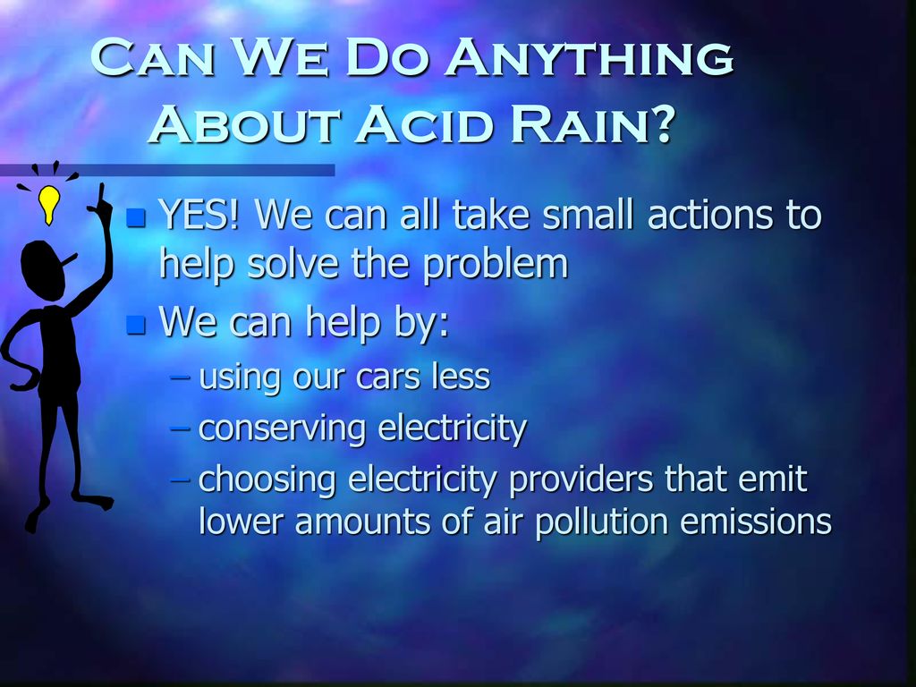 Can We Do Anything About Acid Rain