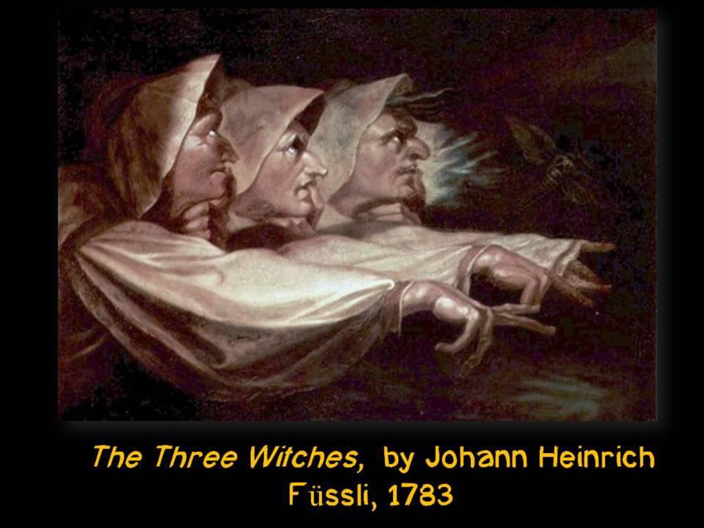 Witchcraft plays a huge part in the play, and King James fancied himself an expert on the subject.