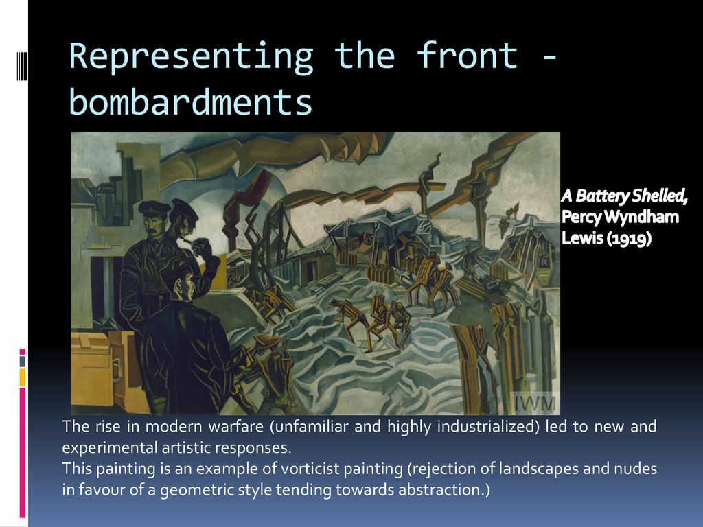 What were the characteristics of British Art during World War I ? - ppt  download