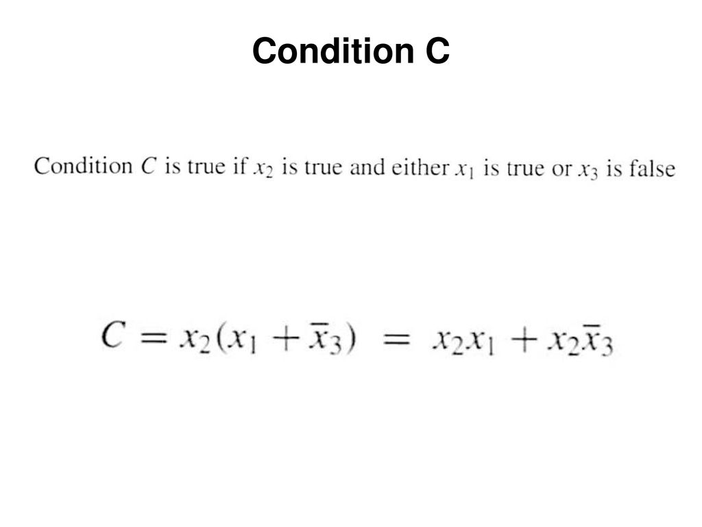 Condition C