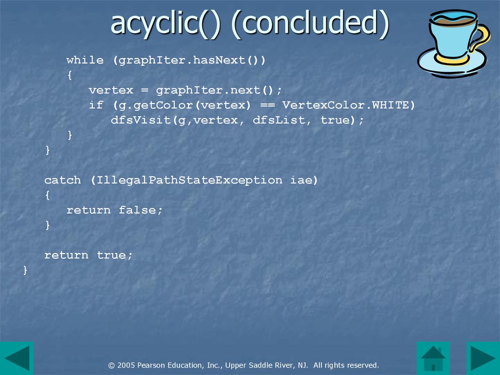 acyclic() (concluded)