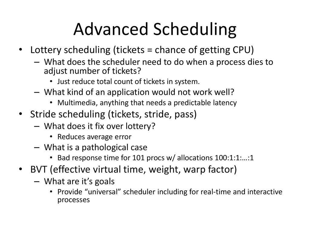 CS140 – Operating Systems Midterm Review - ppt download