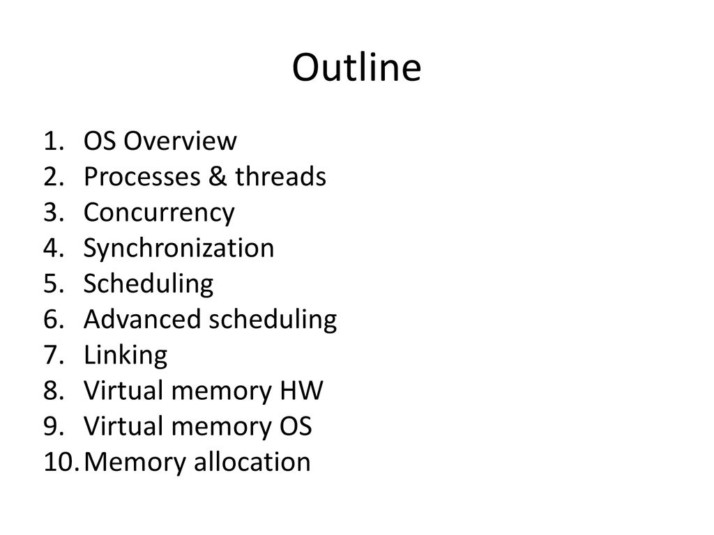CS140 – Operating Systems Midterm Review - ppt download