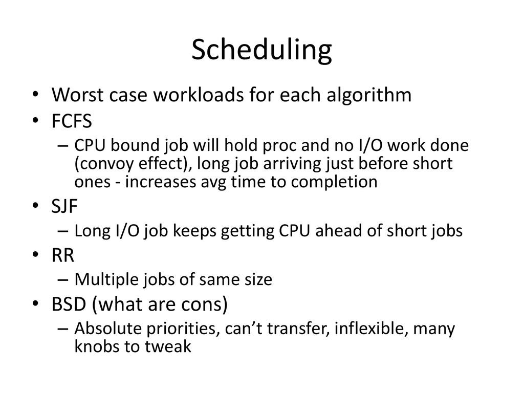 CS140 – Operating Systems Midterm Review - ppt download
