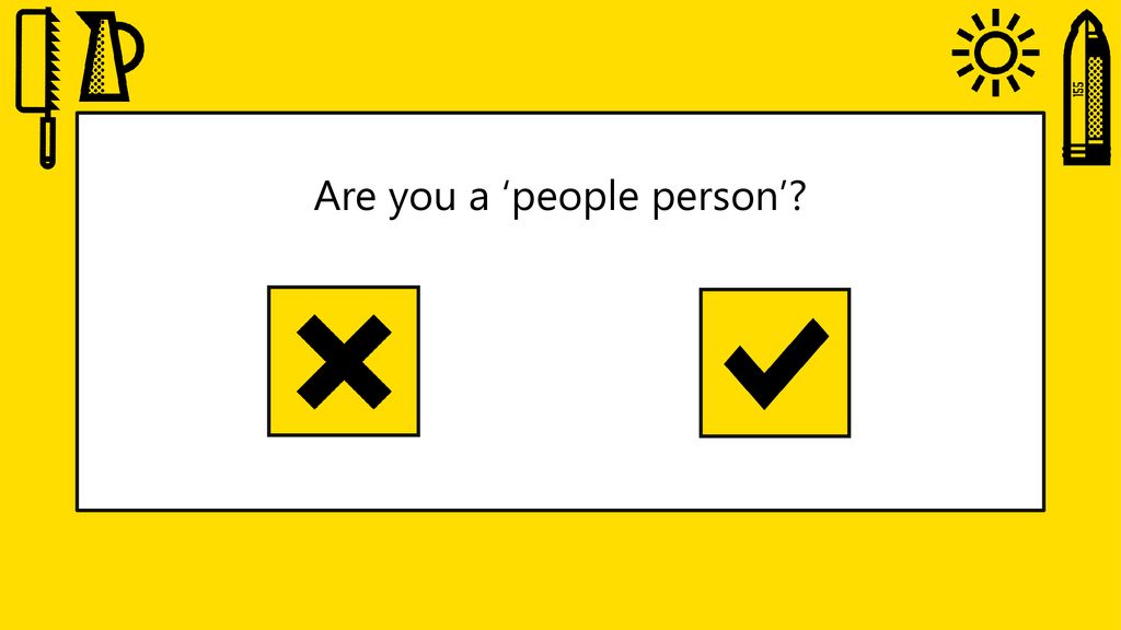 Are you a ‘people person’