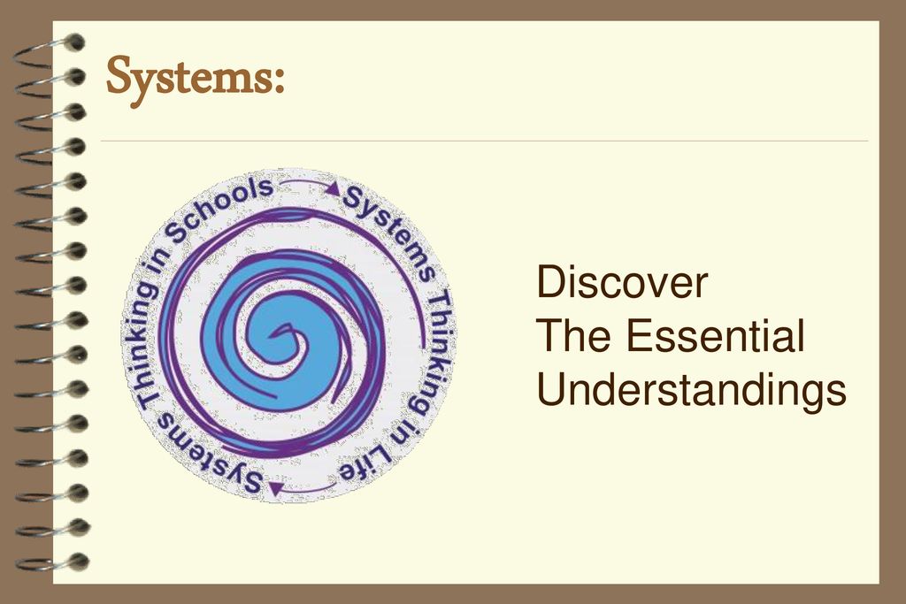 Systems: Discover The Essential Understandings