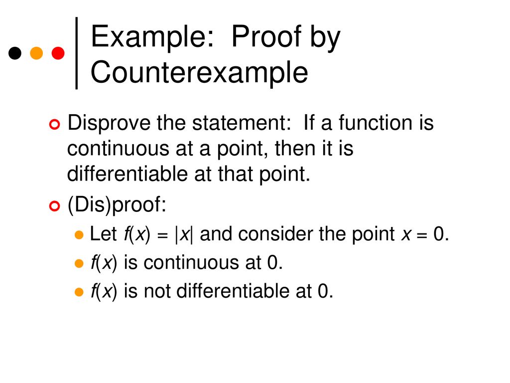 Direct Proof and Counterexample I - ppt download