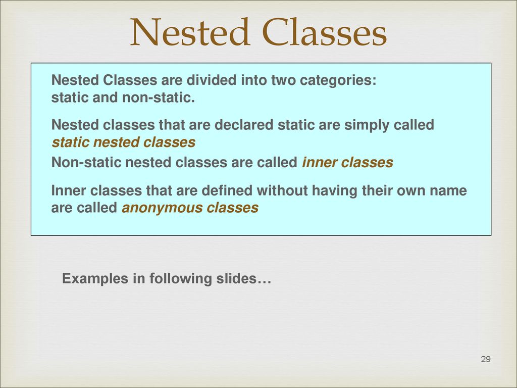 Object Oriented Programming with Java - ppt download