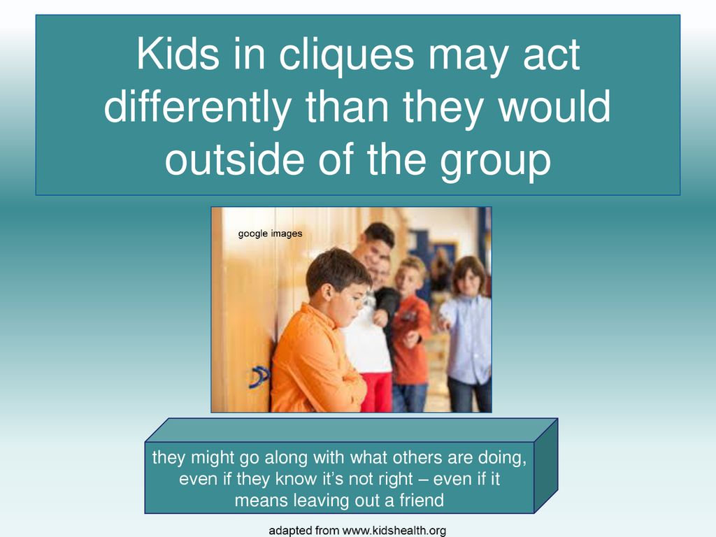 We Can Handle Cliques! Introduce topic to students. Ask if they’ve