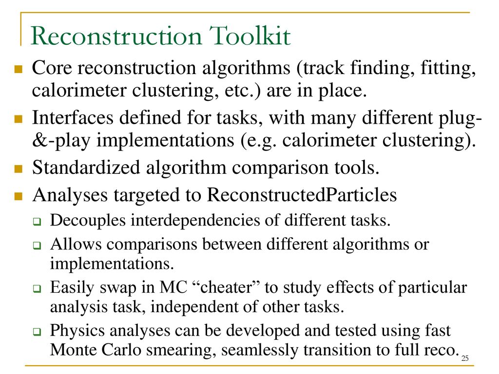 ALCPG Detector Software Development - ppt download