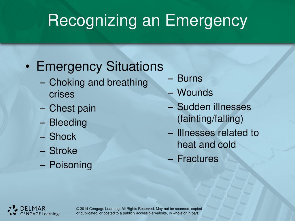 Emergency Procedures and First Aid - ppt download