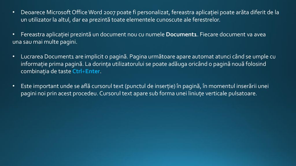 Microsoft Office reprezintă o suită de aplicaţii de birou - ppt download