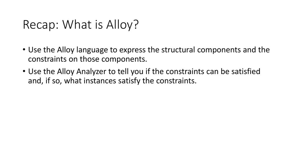 Can the constraints be satisfied ppt download