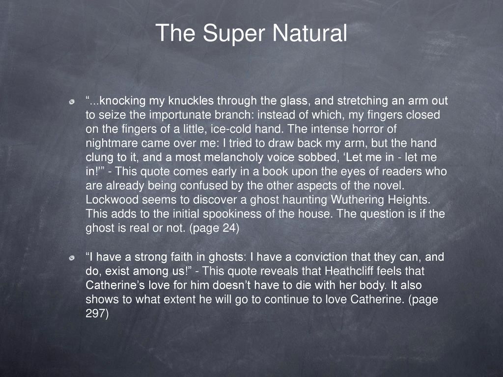 The Super Natural
