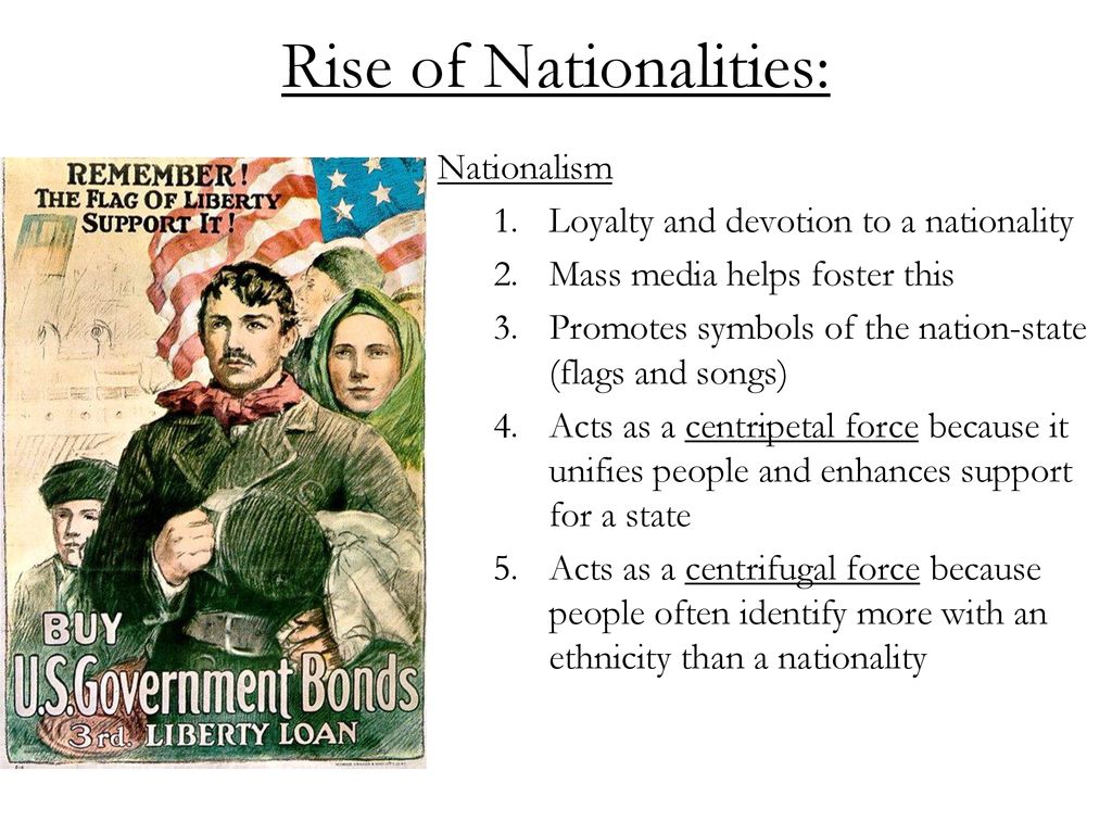 Rise of Nationalities: