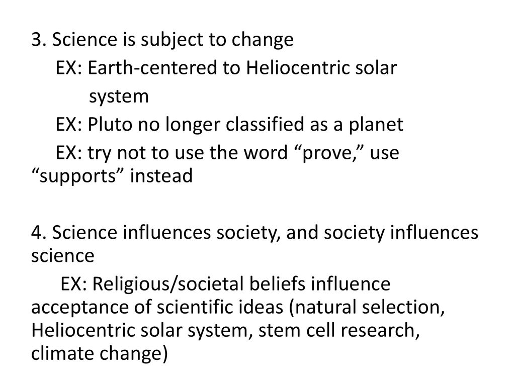 Tenets of the nature of science ppt download
