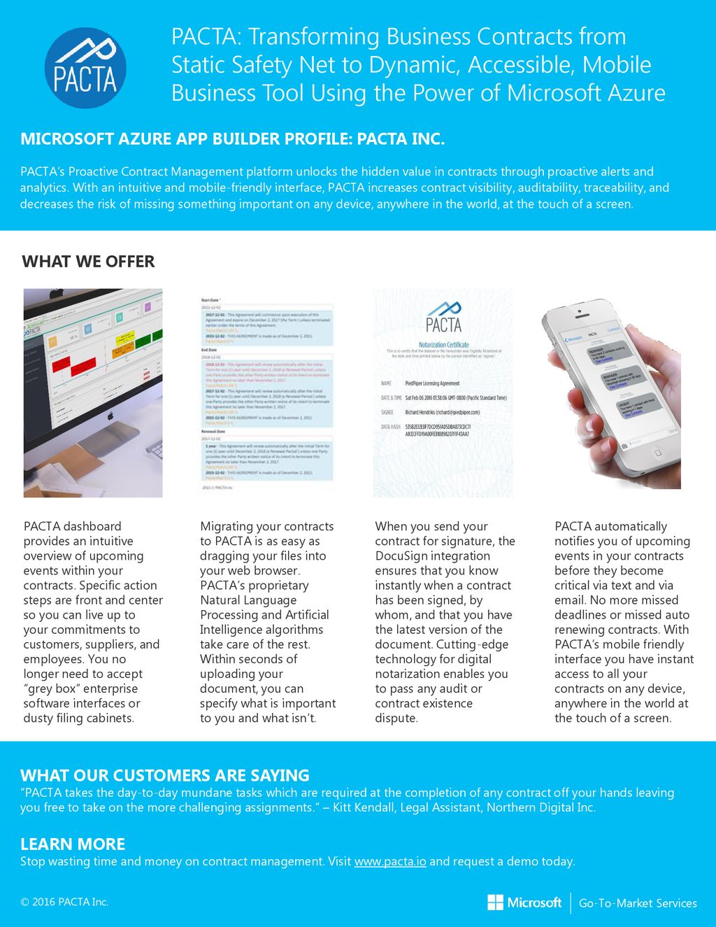 Pacta transforming business contracts from static safety net to