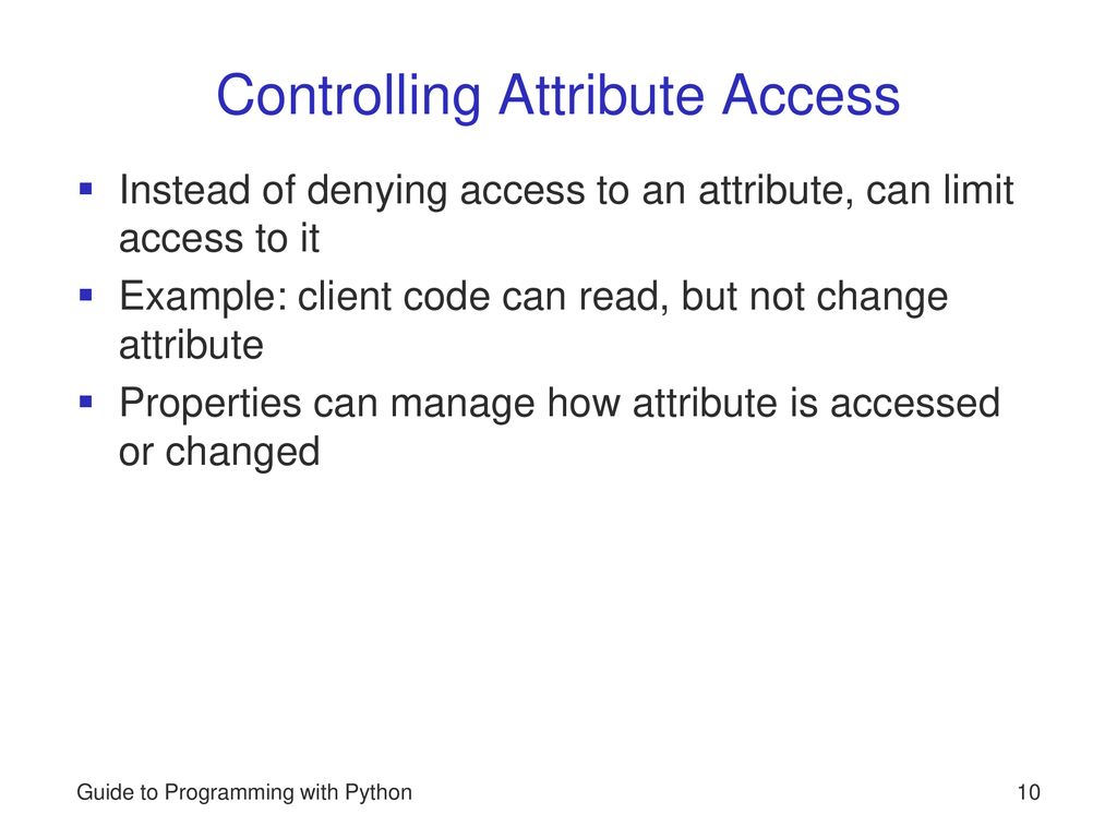 Guide to Programming with Python - ppt download