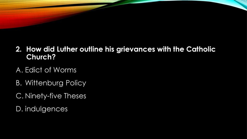 Protestant reformation ppt download