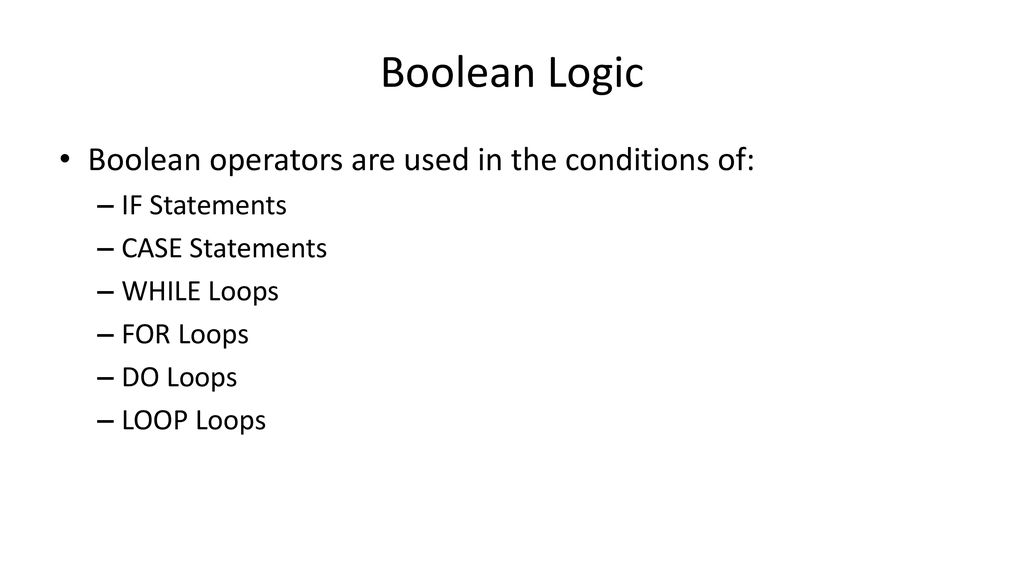 Boolean Logic Damian Gordon. - ppt download