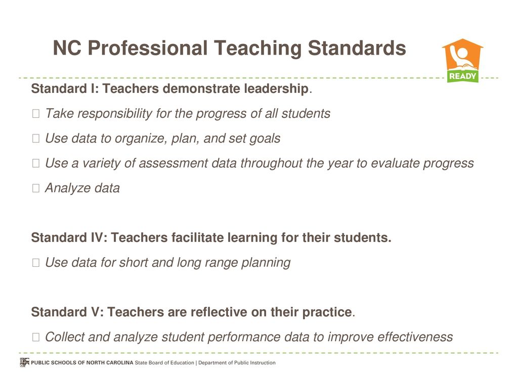 NC Professional Teaching Standards