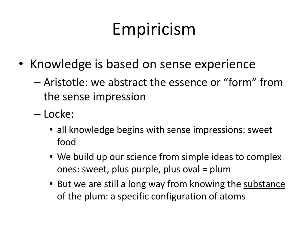 Empiricism, Rationalism, and Kant - ppt download
