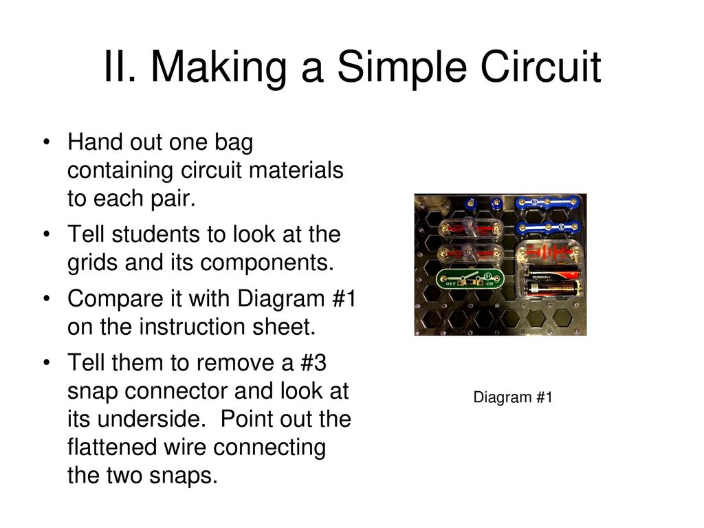 Electrical Circuits Elementary School Circuit Diagram