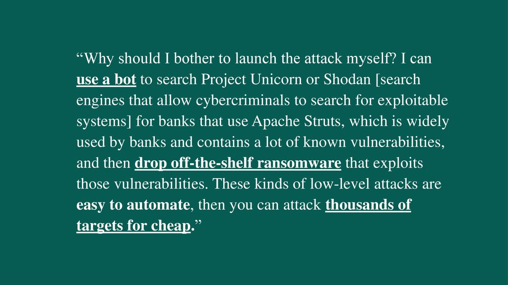 Cyber risk in the financial sector ppt download