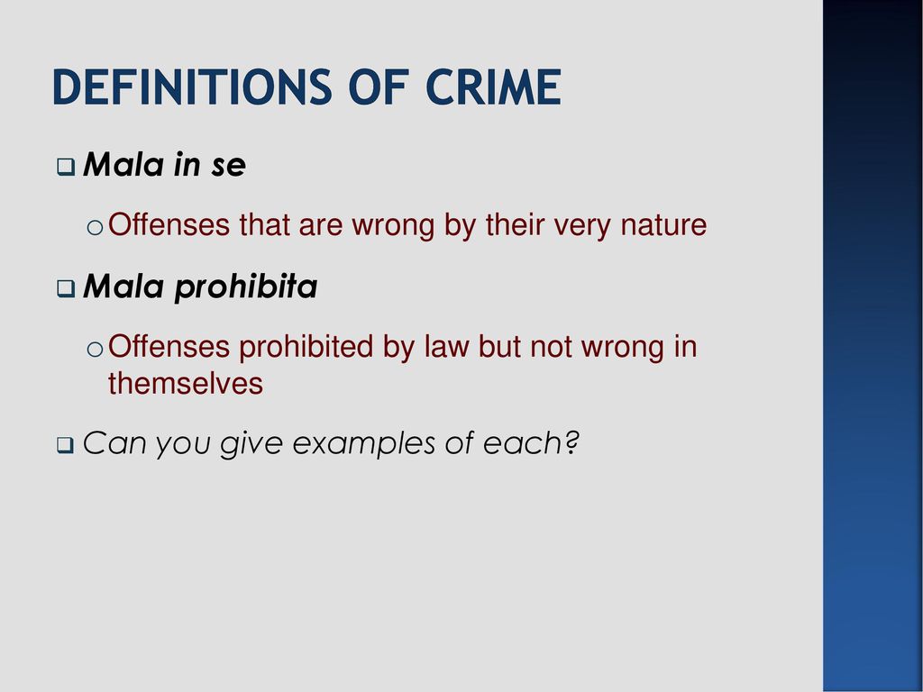 Chapter 2: CRIME AND CRIME CAUSATION - ppt download