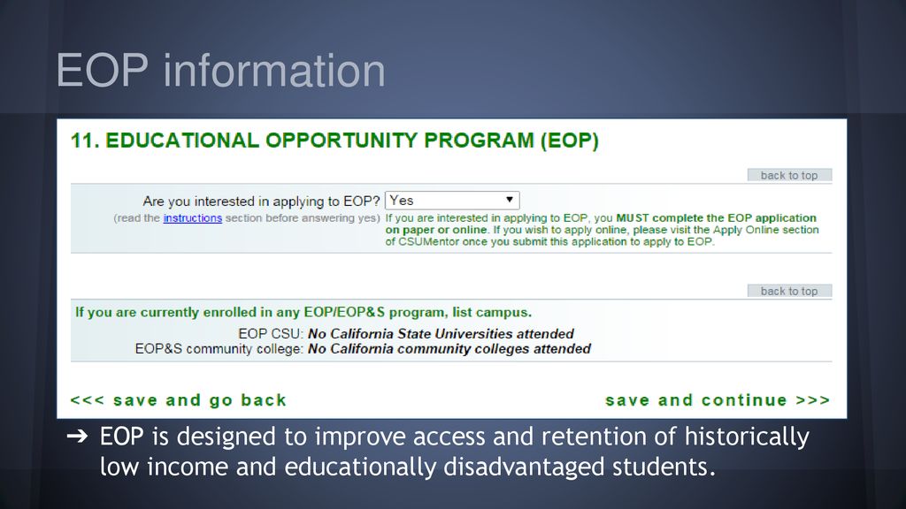 Pathways to the Future CSU Application Process ppt download