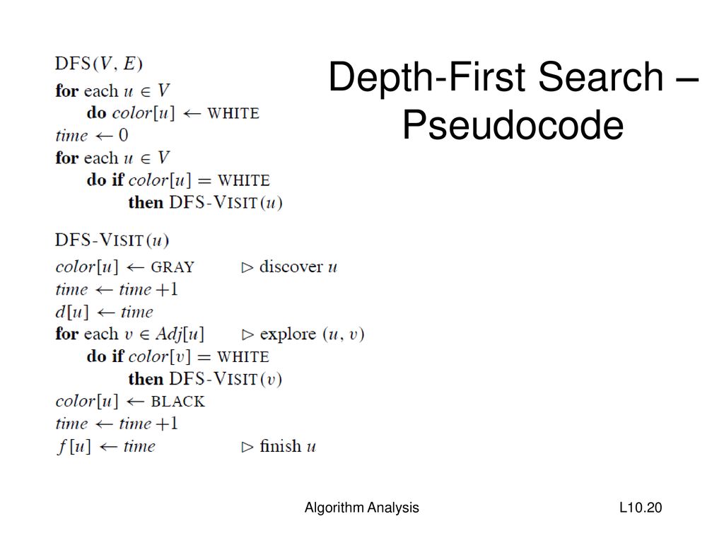 Lecture 10 Algorithm Analysis - ppt download