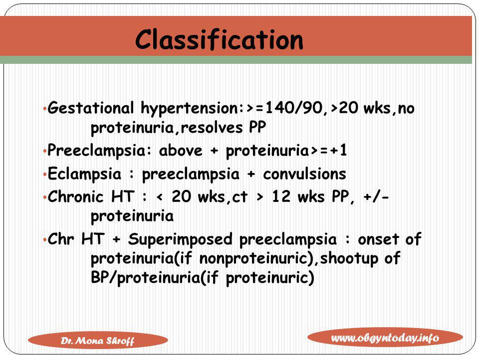gestational hypertension vs preeclampsia)